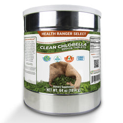 Clean Chlorella 200mg Tablets (64oz, 1814g) #10 can, approximately 9070 tablets
